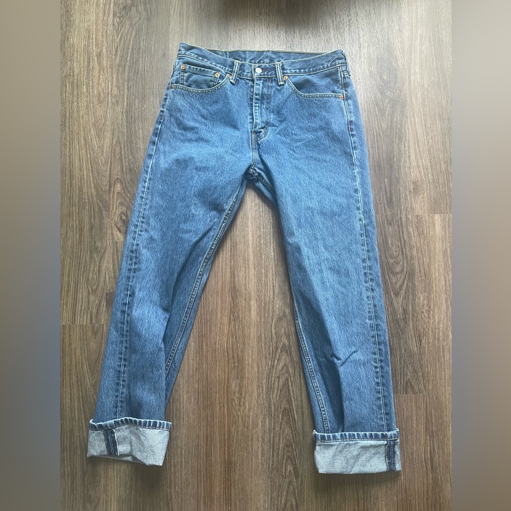 Men's Straight Denim Jeans